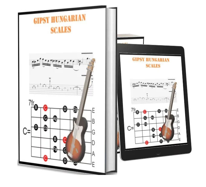BEST ABOUT GYPSY HUNGARIAN GUITAR SCALE 1
