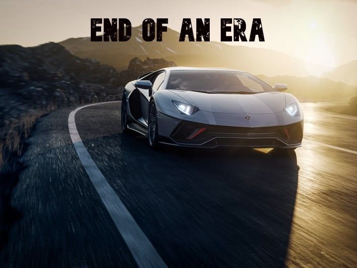 Lamborghini End of an era Lamborghini