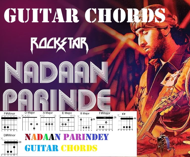 Nadaan Parindey Easy Guitar Chords