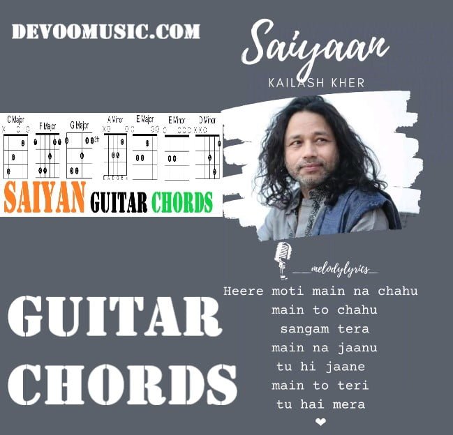 Kailash Kher Saiyyan Guitar Chords Best 2007 Guitar Knowledge