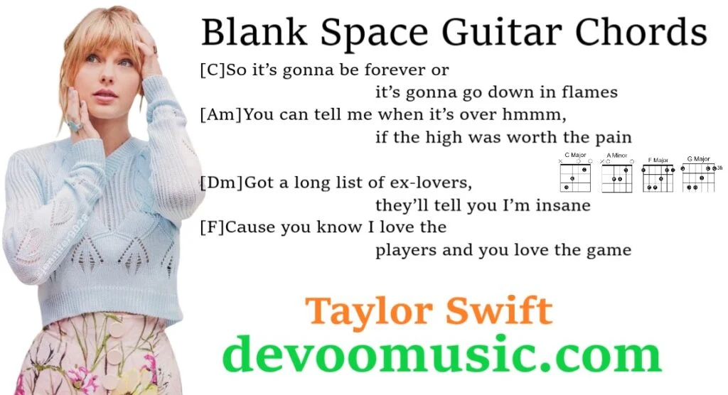 wake me up when september ends chords Blank Space Guitar Chords By Taylor Swift