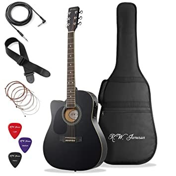 acoustic guitar Jameson Acoustic-Electric Cutaway Guitar