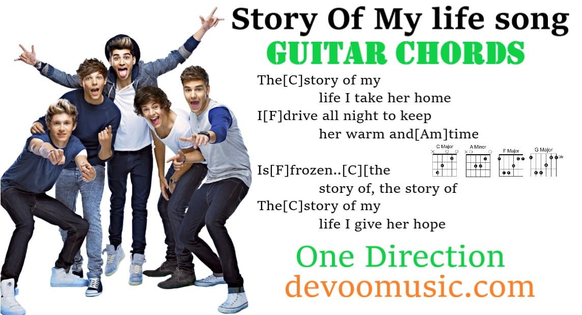 story of my life guitar easy