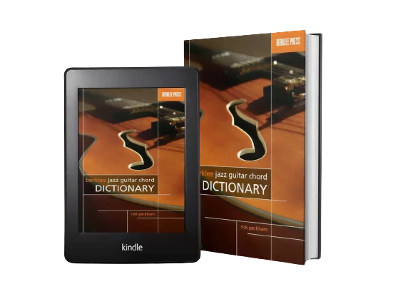 Free Berklee Jazz Guitar Chord Dictionary PDF Book by Rick Peckham