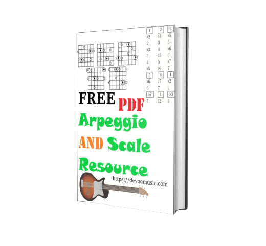 FREE Arpeggio and Scale Resource PDF Book by Rich Cochrane 