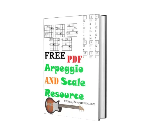 FREE Arpeggio and Scale Resource PDF Book by Rich Cochrane 