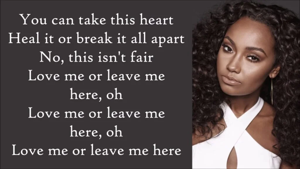 love me or leave me lyrics Love Me Or Leave Me Lyrics