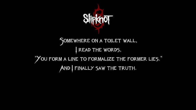 Custer Lyrics by Slipknot