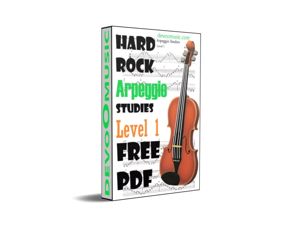 hard rock arpeggios Hard Rock Arpeggio Studies Level 1