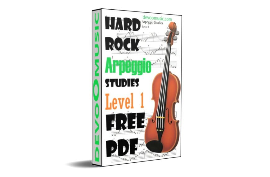 Hard Rock Arpeggio Studies Level 1