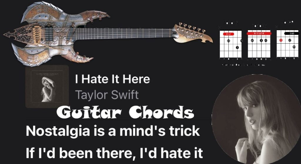 I Hate It Here Chords by Taylor Swift