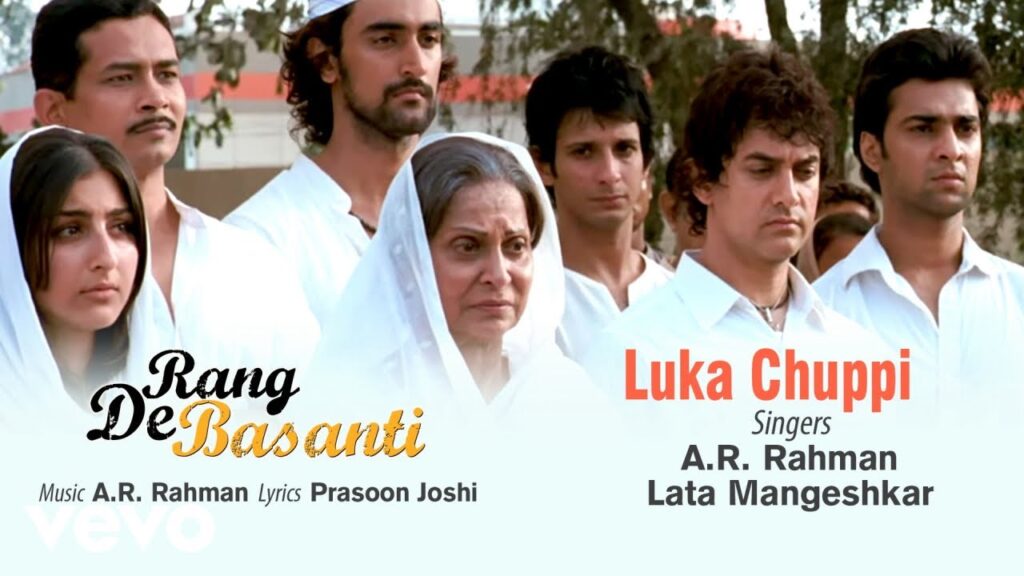 Luka Chuppi Guitar Chords by Lata Mangeshkar, A.R.Rahman