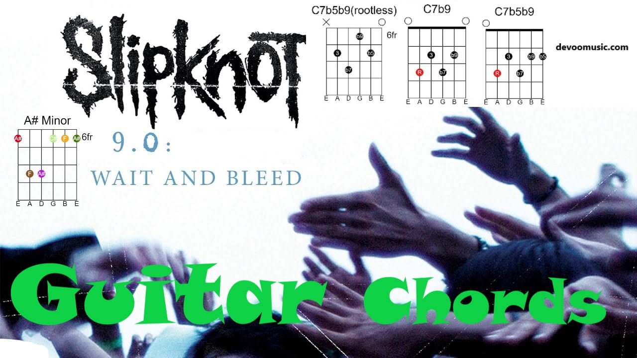 Wait And Bleed Chords by Slipknot
