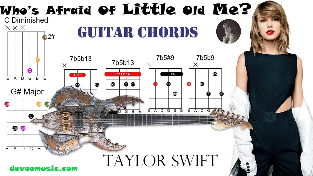 Who's-Afraid-Of-Little-Old-Me-Chords-by-Taylor-Swift