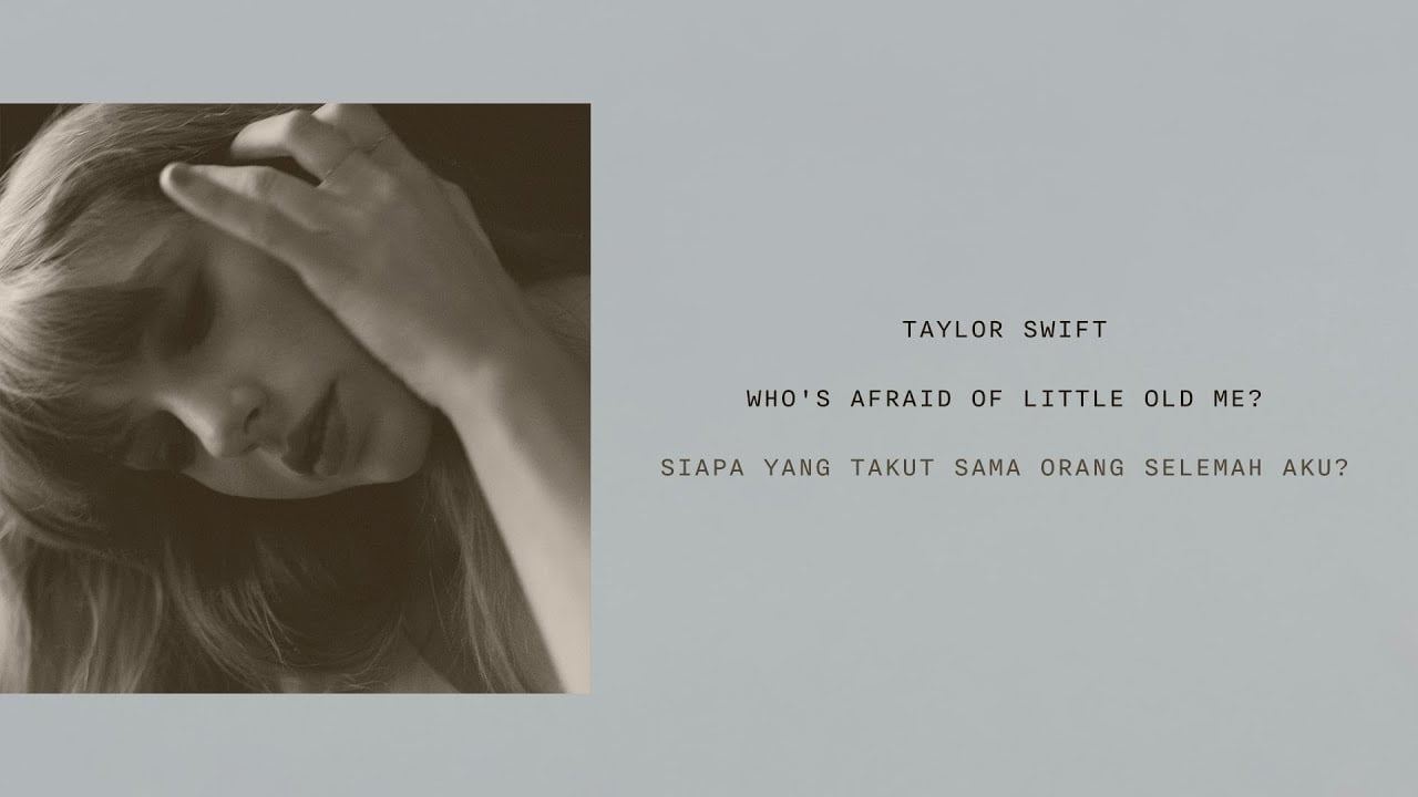 Who's Afraid Of Little Old Me Lyrics by Taylor Swift