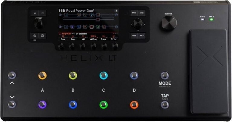Exploring the Line 6 Helix LT Guitar Multi Effects Processor