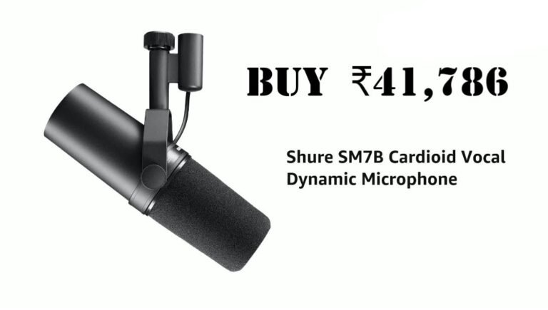 Introduction to the Shure SM7B Vocal Dynamic Microphone